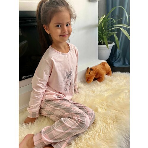 Купить Пижама Vitaminka, размер 134, розовый
Пижама для девочек создана из нежнейшего м...