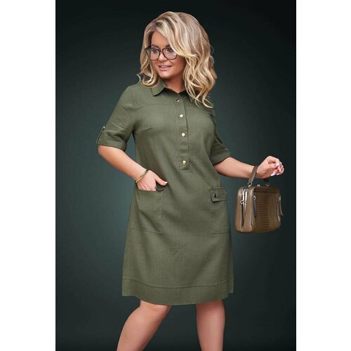 Купить Платье размер 52, зеленый
Это платье станет незаменимым элементом вашего гардеро...