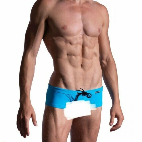 Купить Плавки ManStore M2194 - Beach Hot Pants, размер M, голубой, бирюзовый
Материал:...