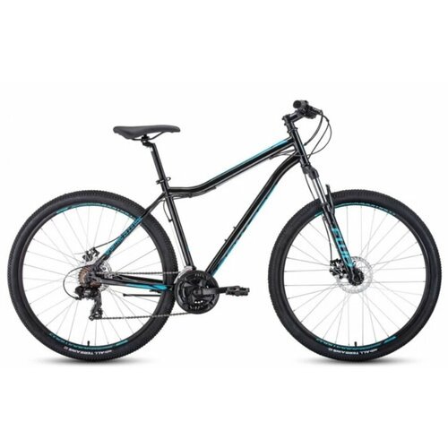 Купить Велосипед Forward Sporting 29 2.0 D черный/бирюзовый 2023 г 17" RB3R9813FXBKXTQ...