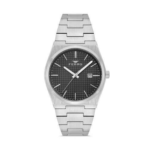 Купить Наручные часы Ferro F11373AWT-A2, черный
<br>Четкие графичные формы, сатинирован...