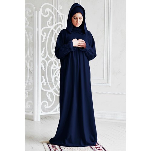 Купить Платье Hayat, размер 42-52, синий
Свободное платье с вшитым головным убором - от...