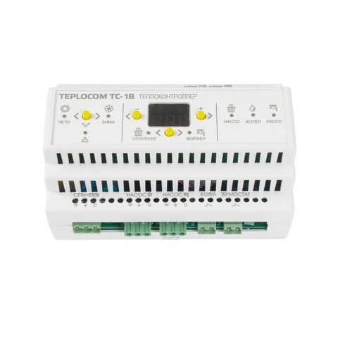 Купить Теплоконтроллер для систем отопления TEPLOCOM Бойлер TC-1B
Контроллер предназнач...