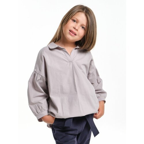 Купить Школьная блуза Mini Maxi, размер 134, серый
Блузка для девочек Mini Maxi, модель...