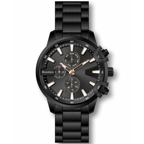 Купить Наручные часы Guardo 12721-4, черный, серебряный
Часы Guardo Premium GR12721-4 б...