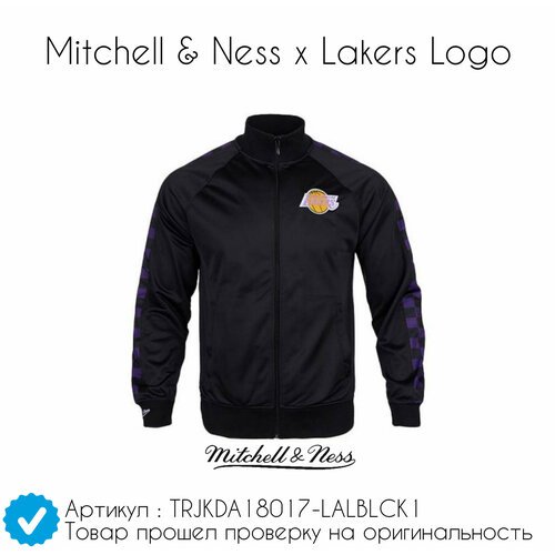 Купить Олимпийка Mitchell & Ness Mitchell & Ness Logo, размер L, черный, белый
• Mitche...