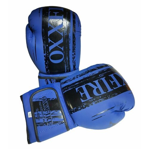 Купить Спортивные боксерские перчатки "OXXFIRE Muay Thai PRO, PVC" - 10oz / кожзам / си...