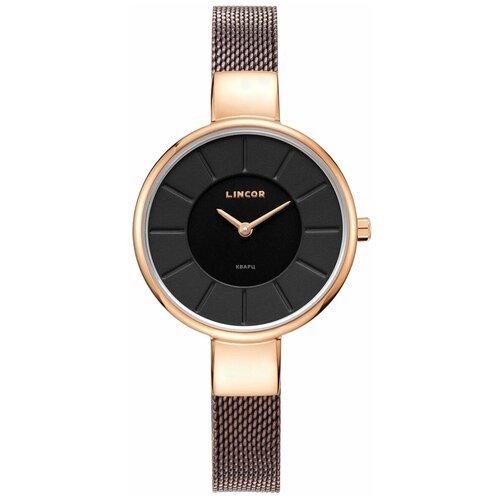 Купить Наручные часы LINCOR, коричневый, золотой
Высокоточный кварц в минималистичном д...