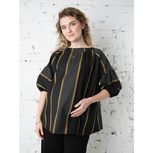 Купить Блуза Мамуля Красотуля, размер 44-46, черный
Блуза для беременных выполнена из т...