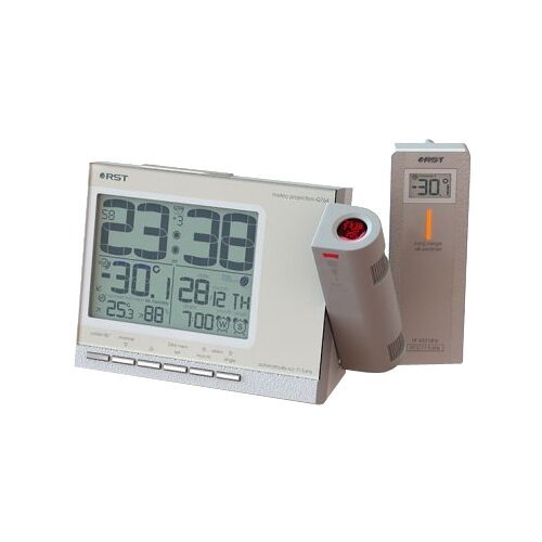 Купить Часы с термометром RST 32764, белый
Проекционные часы получают данные о внешней...