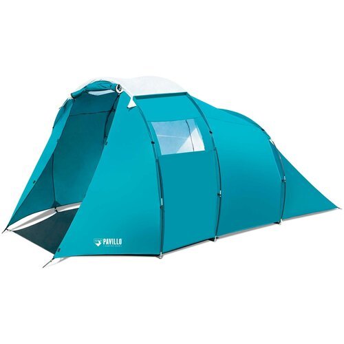 Купить Палатка трекинговая четырехместная Bestway Family Dome 4 Tent 68092, бирюзовый
П...
