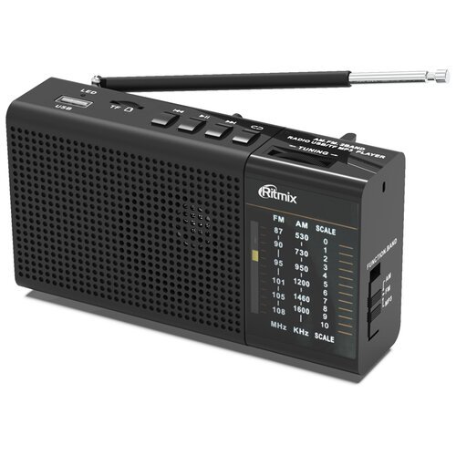 Купить Радиоприемник Ritmix RPR-155 черный
<h3>Артикул: 48915</h3>Описание<br> Радиопри...