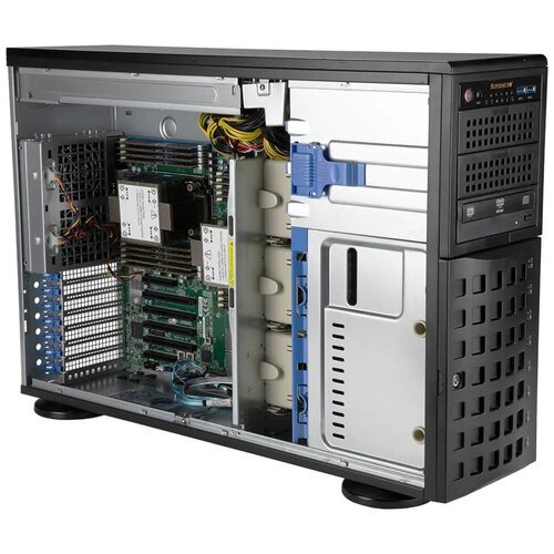 Купить Сервер Supermicro SuperServer 740P-TRT без процессора/без ОЗУ/без накопителей/ко...