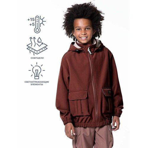 Купить Куртка NIKASTYLE 4л8924, размер 146-72, красный
Ветровка для мальчика из Softshe...