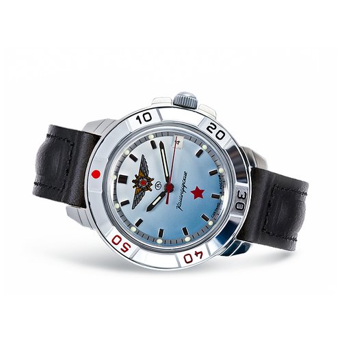 Купить Наручные часы Восток Командирские, голубой, черный
Мужские наручные часы Восток...