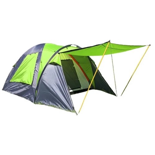 Купить Палатка-шатер туристическая с тентом, трехместная с окном 3 х местная, кемпингов...