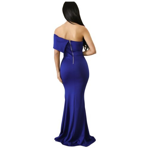 Купить Сарафан VitoRicci, размер 42-44, синий
Синее платье со спущенным рукавом на одно...