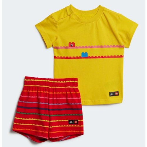 Купить Костюм adidas, размер 104, желтый, красный
Яркий и комфортный костюм для малышей...