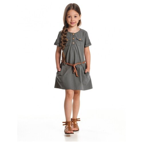 Купить Платье Mini Maxi, размер 98, хаки, коричневый
Платье для девочек Mini Maxi, моде...