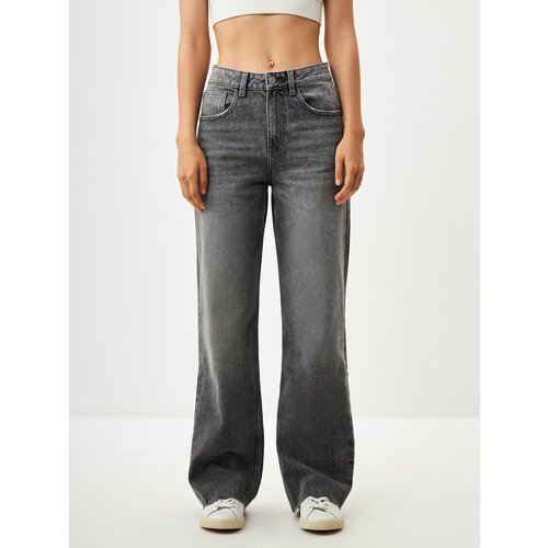 Купить Джинсы Sela, размер L, серый
Женские широкие джинсы из качественного хлопкового...