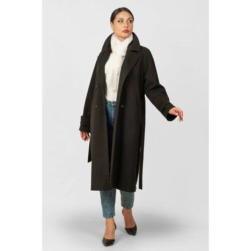 Купить Пальто MARGO, размер 48-50, черный
Пальто прямого кроя выполнено из бархатистой...