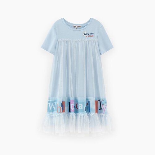 Купить Школьное платье Bell Bimbo, размер 128, голубой
Название: Платье для девочки "Не...