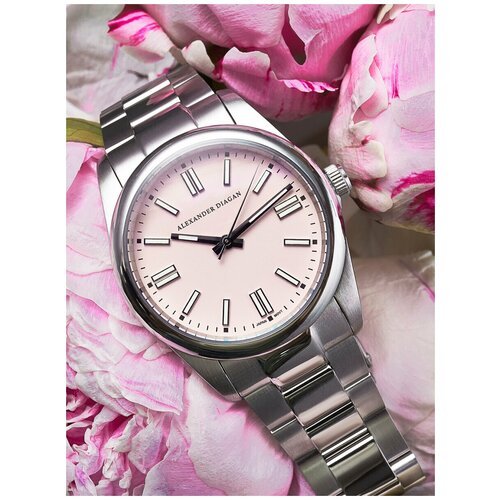 Купить Наручные часы Alexander Diagan, розовый
Премиальные часы бренда Alexander Diagan...