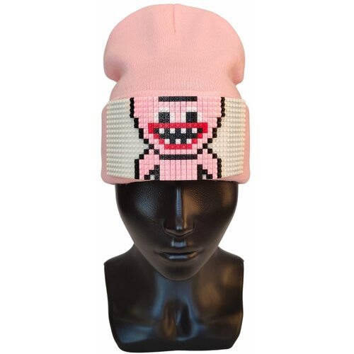 Купить Шапка, размер 44-58, розовый
Особенности шапки-конструктора:<br><br>- рисунок со...