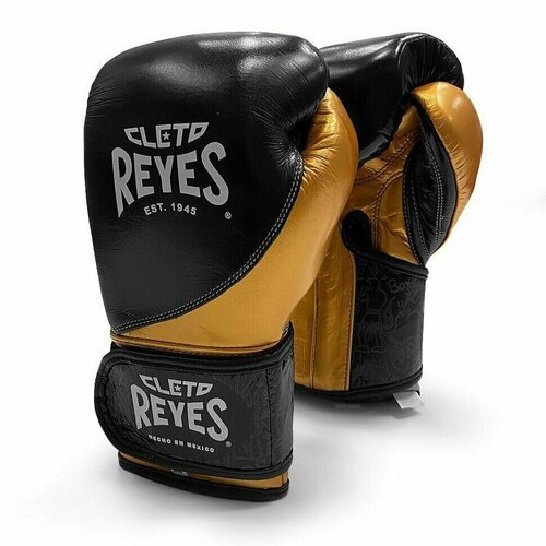 Купить Перчатки боксерские CLETO REYES HIGH PRECISION BOXING GLOVES, 16 унций, черно-зо...
