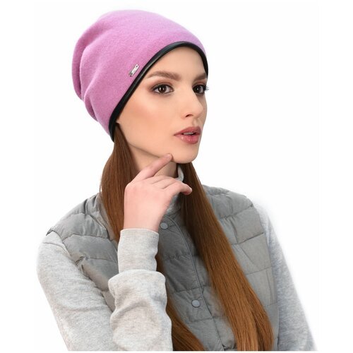 Купить Шапка Landre, размер 56-59, фиолетовый, розовый
Женская шапка-бандана из шерсти...