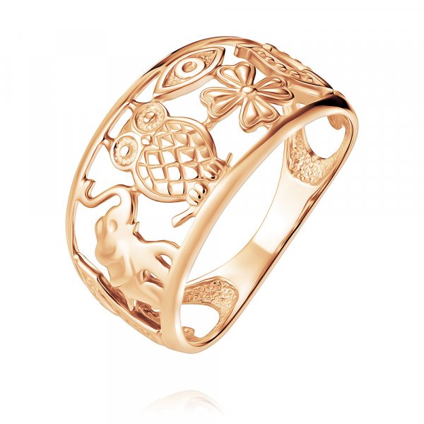 Купить Кольцо
Кольцо из красного золота 585 пробы Кольцо – настоящий талисман. Декорати...