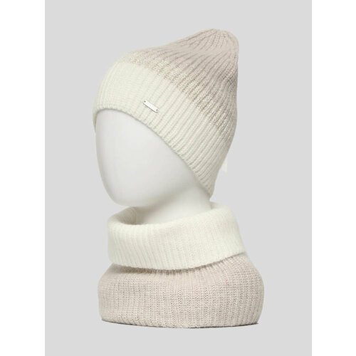 Купить Шапка VITACCI, размер OneSize, бежевый
Комплект (шапка, шарф) VITACCI MT0009-08-...