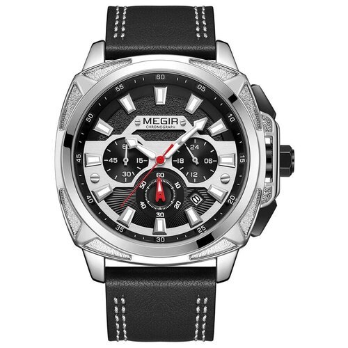 Купить Наручные часы Megir, серебряный
Megir 2128G (S/B/R) - это мужские наручные часы...