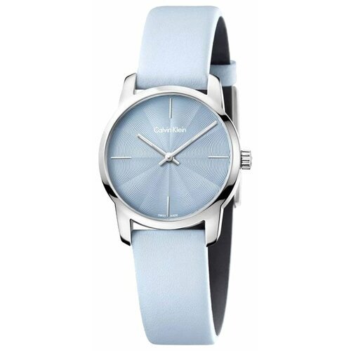 Купить Наручные часы CALVIN KLEIN City K2G231VN, голубой, серебряный
Женские часы Calvi...