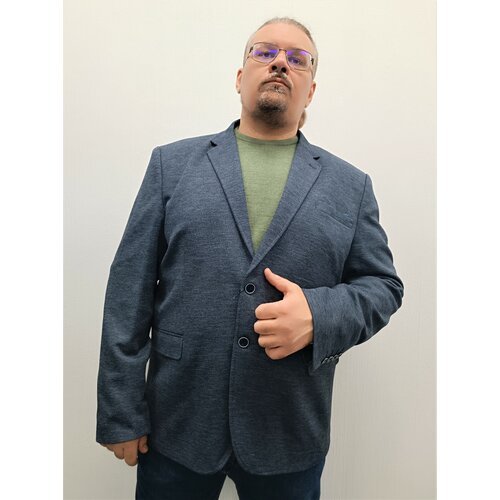 Купить Пиджак , размер 66, серый
Мужской классический однобортный пиджак на двух пугови...