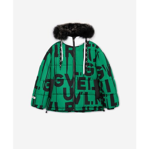 Купить Куртка Gulliver, размер 158, зеленый
Теплая стеганая куртка на искусственном пух...