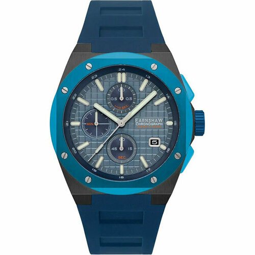 Купить Наручные часы EARNSHAW Часы Earnshaw ES-8254-03, голубой
Мужской кварцевый хроно...