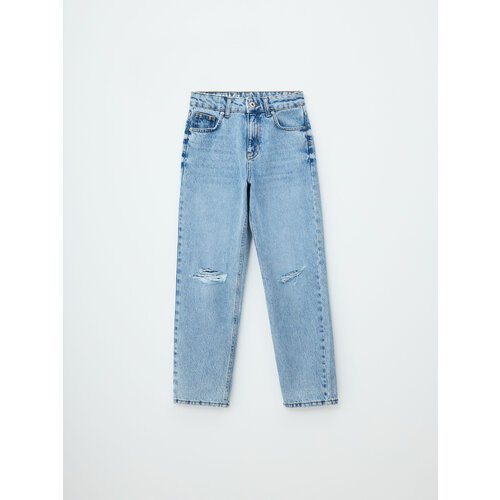 Купить Джинсы Sela, размер 158, голубой
Свободные рваные джинсы sela для мальчика, выпо...