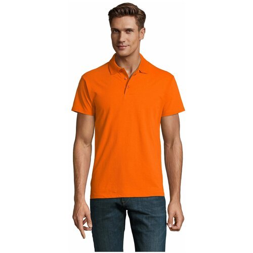 Купить Поло Sol's, размер 56, оранжевый
Рубашка-поло - обязательный элемент мужского га...