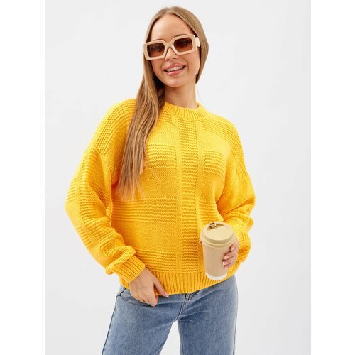 Купить Пуловер CRUISER, размер 44-46, желтый
Теплый и уютный женский шерстяной пуловер...