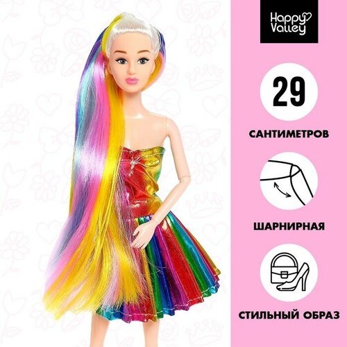 Купить Кукла-модель шарнирная «Радужный стиль», в платье
Девочка обожает сказки и мечта...