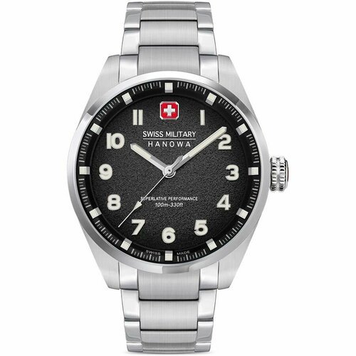 Купить Наручные часы SWISS MILITARY BY CHRONO, черный, серебряный
Мужские кварцевые час...