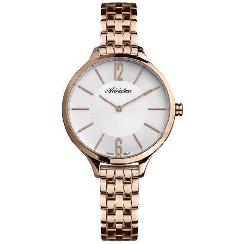Купить Наручные часы Adriatica Ladies
Кварцевые часы. Формат 12 часов. Диаметр 36 мм....