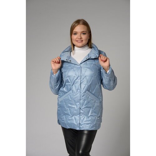 Купить Куртка Karmelstyle, размер 54, голубой
Демисезонная женская куртка "кармельстиль...