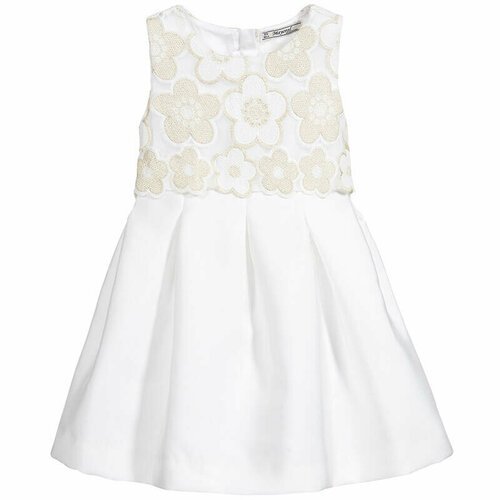Купить Платье Mayoral, размер 98 (3 года), бежевый, белый
Платье выполнено в белом и бе...