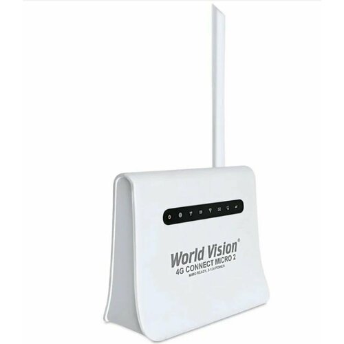 Купить Роутер 3G/4G-WiFi World Vision Connect Micro 2
Беспроводной роутер со встроенным...