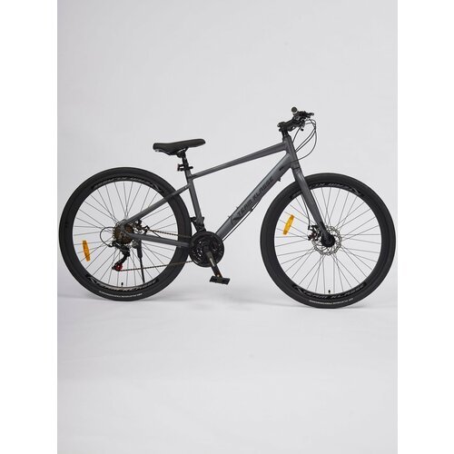 Купить Шоссейный взрослый велосипед Team Klasse A-7-E, темно-серый, диаметр колес 28 дю...