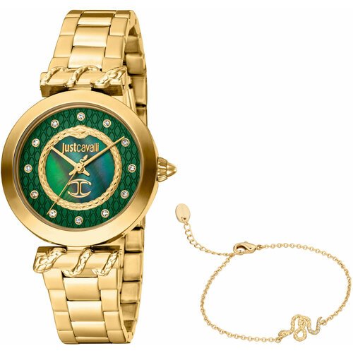 Купить Наручные часы Just Cavalli JC1L257M0035, золотой, зеленый
Эффектный набор на зап...