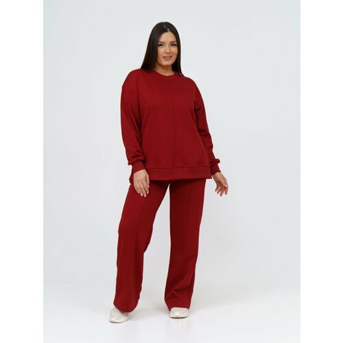 Купить Костюм ИСА-Текс, размер 56, бордовый
Современный и удобный женский костюм из гла...