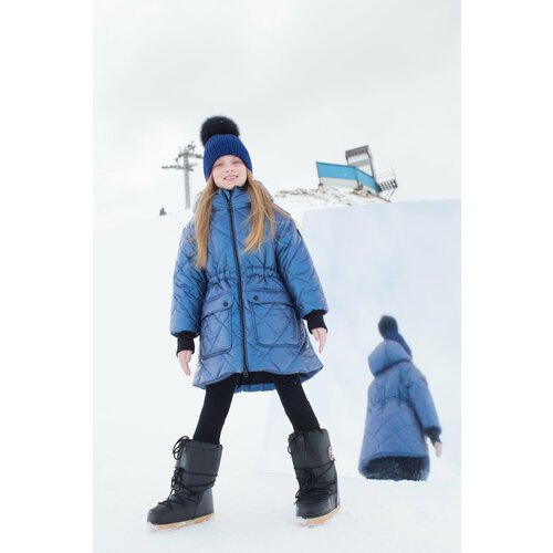 Купить Парка Orso Bianco, размер 158, синий
Детское зимнее пальто для девочки, девушки...